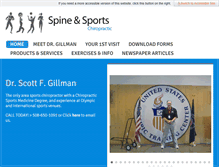 Tablet Screenshot of drgillman.com